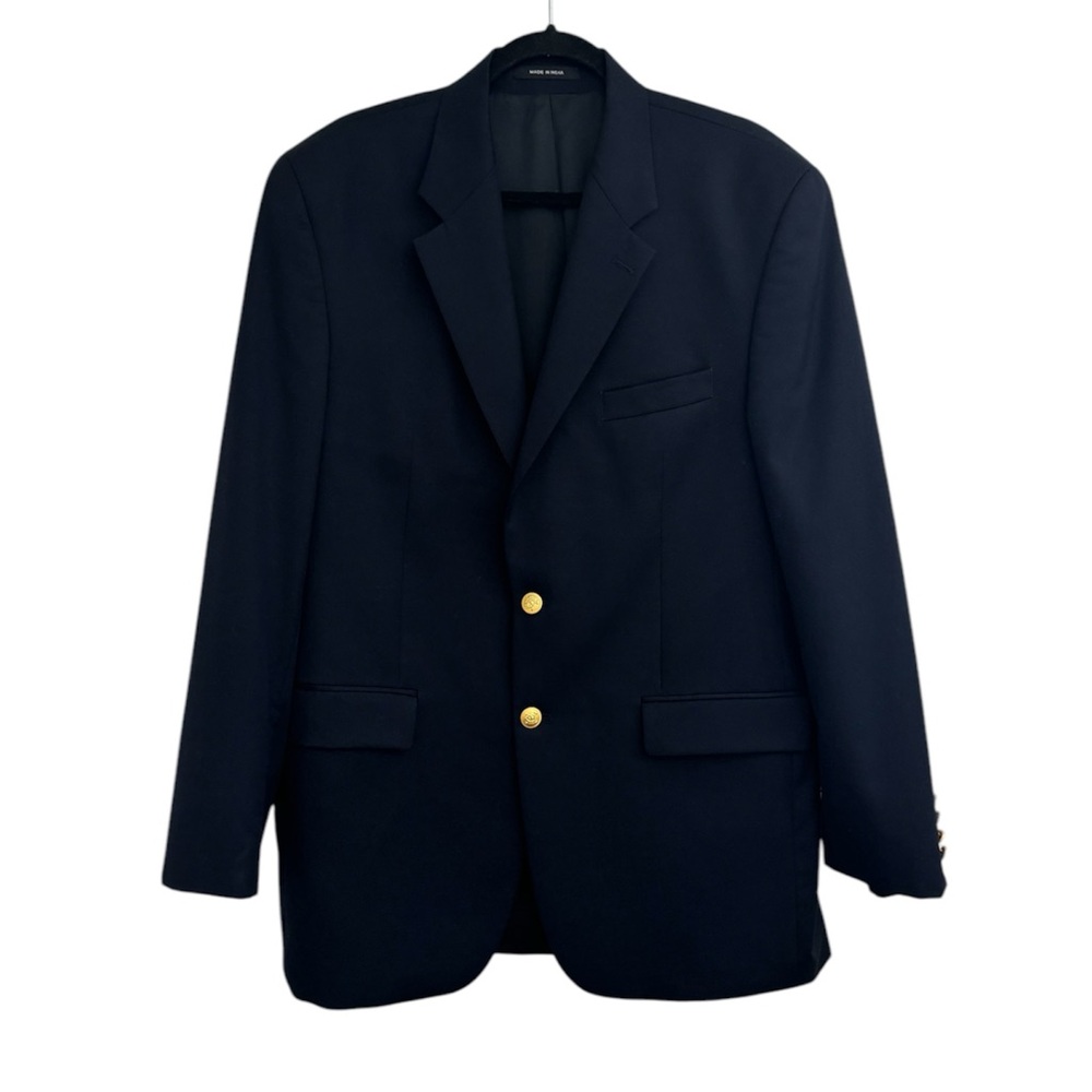 Lauren Ralph Lauren Navy Blazer with Gold Buttons